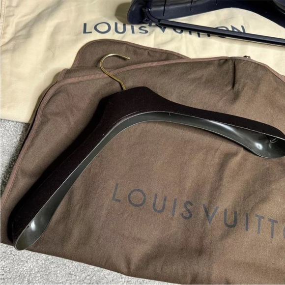 Auth. Louis Vuitton Suit Garment Cover Storage Bag with Hanger ２PCS Set - Picture 3 of 7